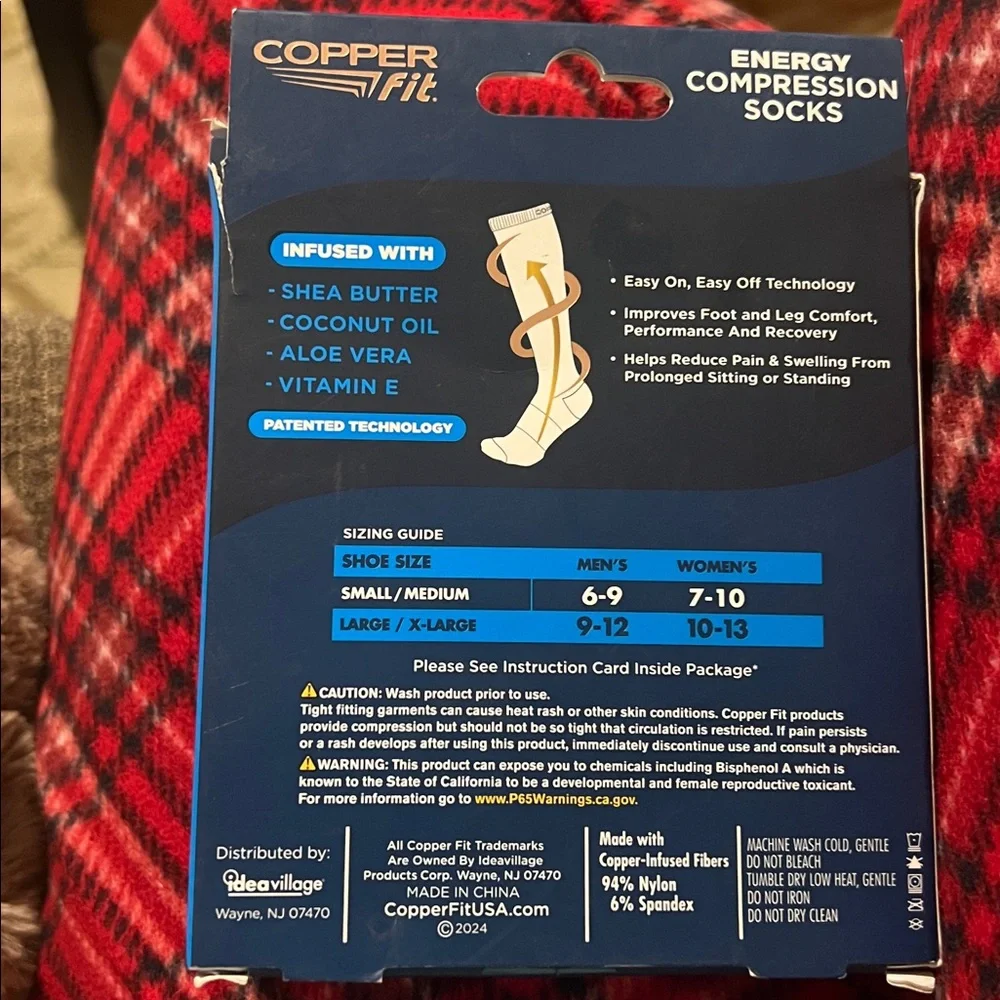 Copper Fit experience comfort